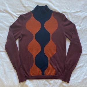 UNIQLO x Marimekko wool-blend mock turtleneck